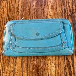 Fossil leather wallet